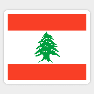 Lebanon Flag Sticker